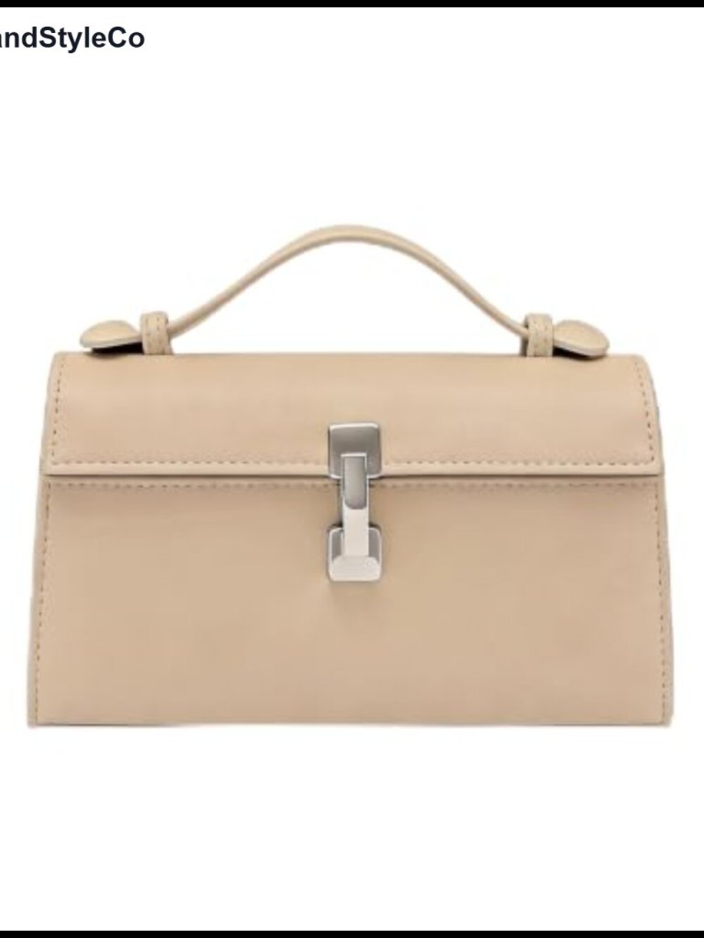 Vegan Leather Clutch Crossbody Bag Convertible Top Handle Evening Purse